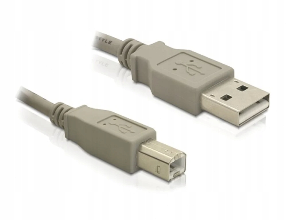 Złącza męskie USB A i USB B – uniwersalne zastosowanie