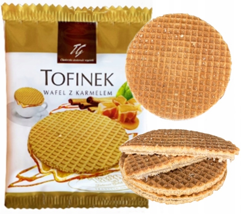 Wafel TAGO Tofinek – Karmelowy smak w każdej porcji