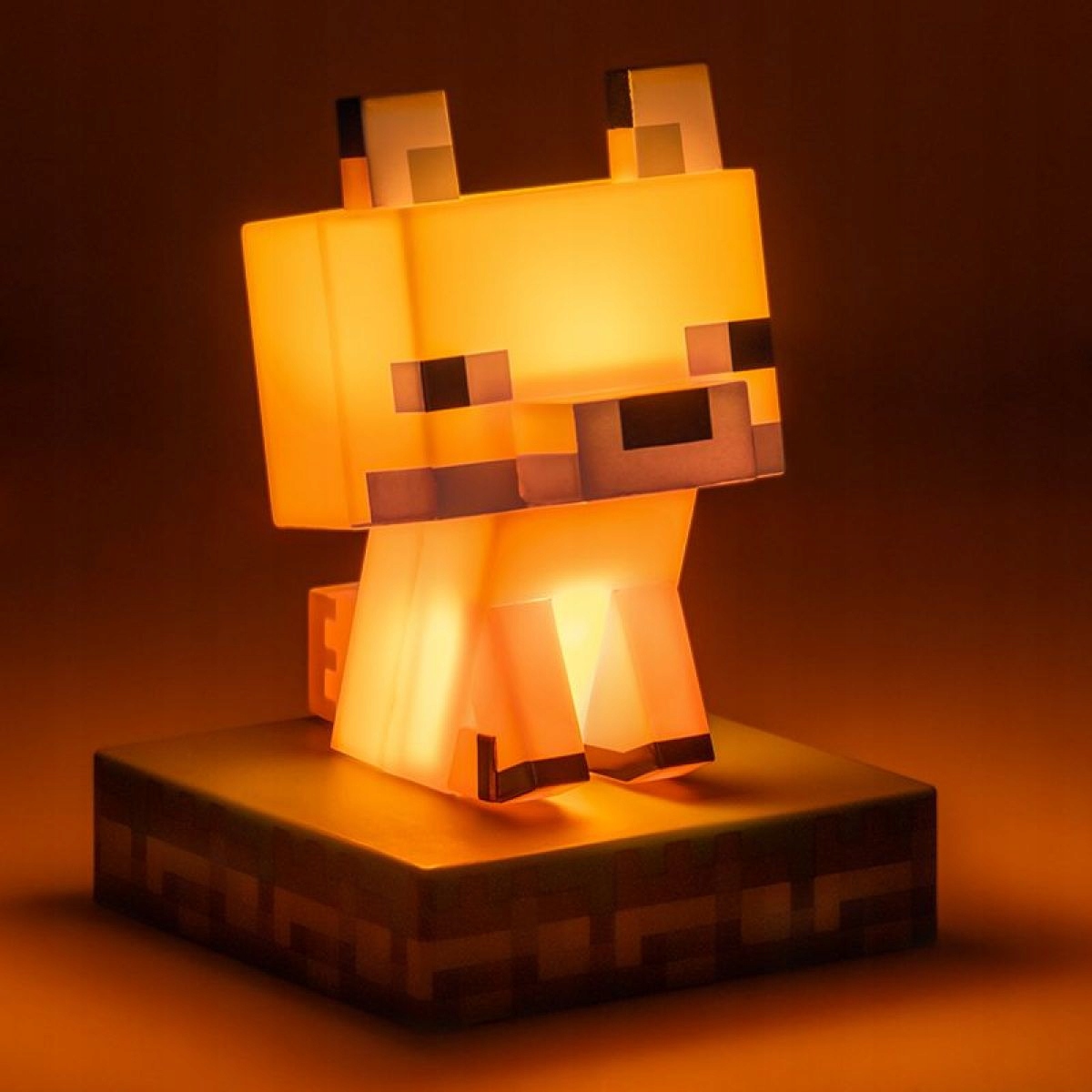 Lampka Minecraft Lisek – Uroczy akcent do Twojego wnętrza