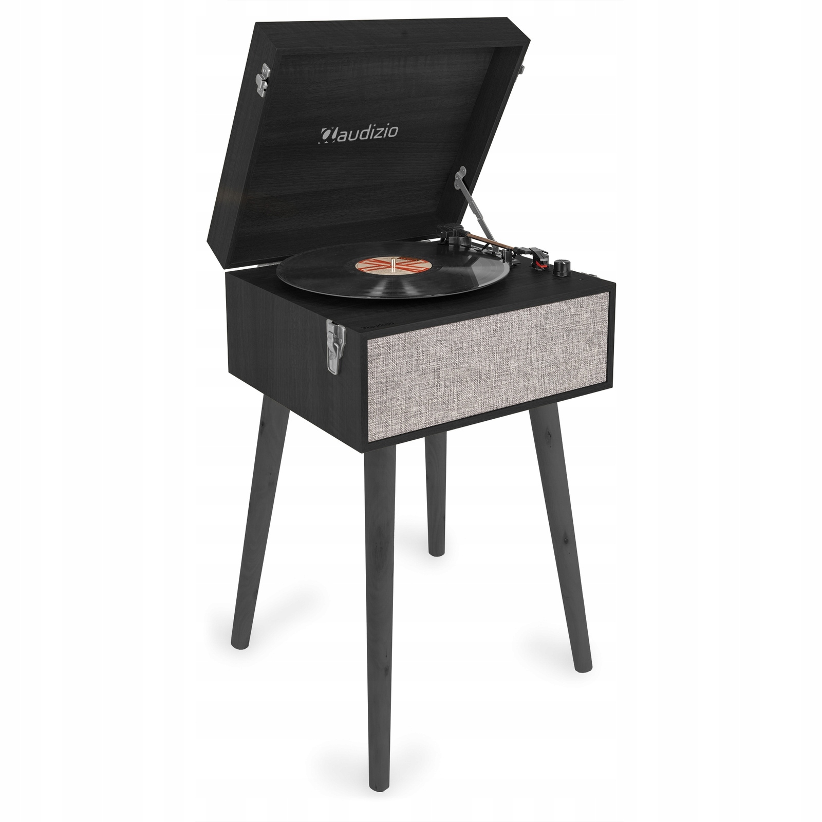 Gramofon stojący Audizio Fremont BT czarny – Stylowy dodatek do Twojego wnętrza
