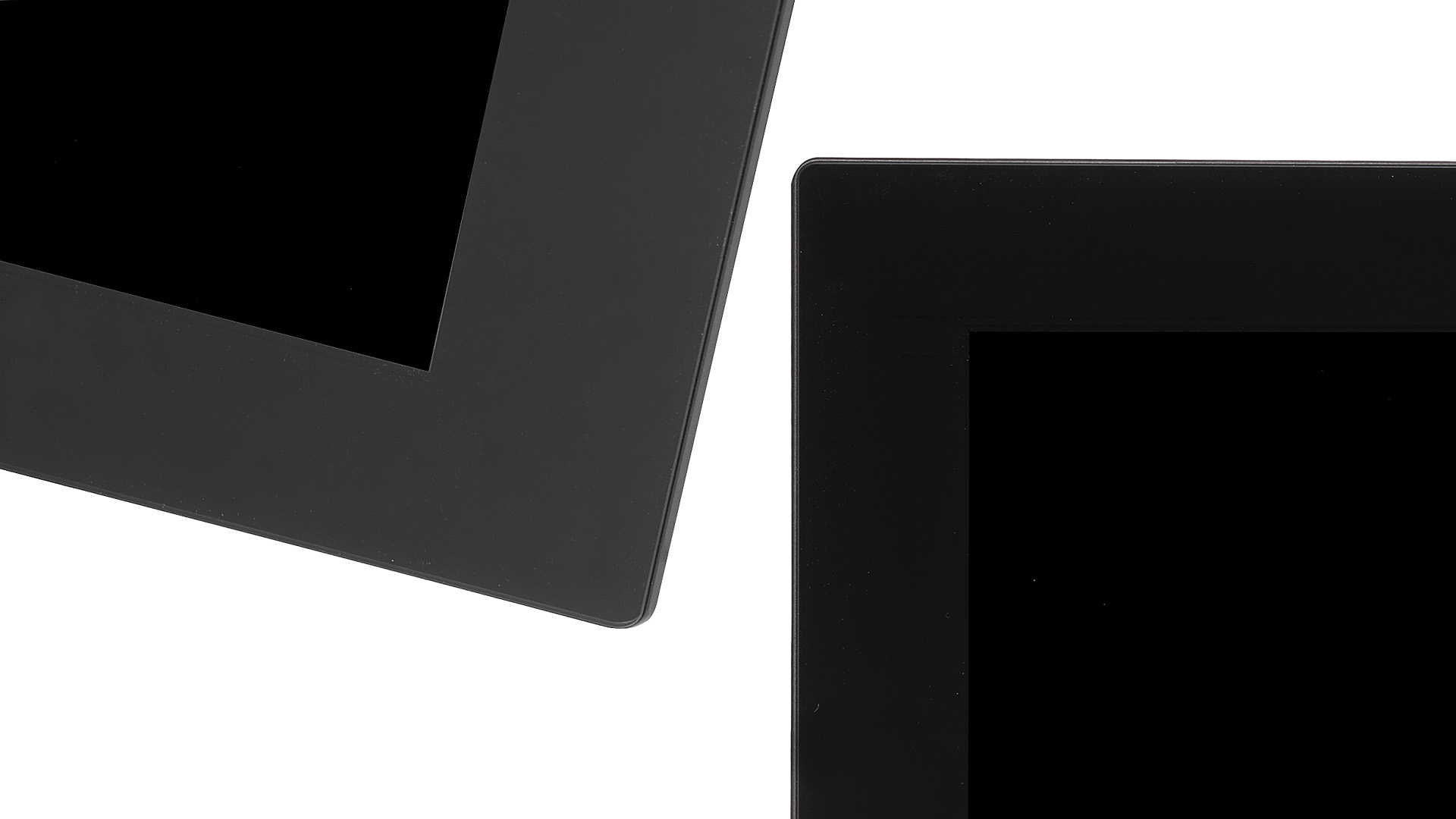 Elegancki design z szklanym frontem