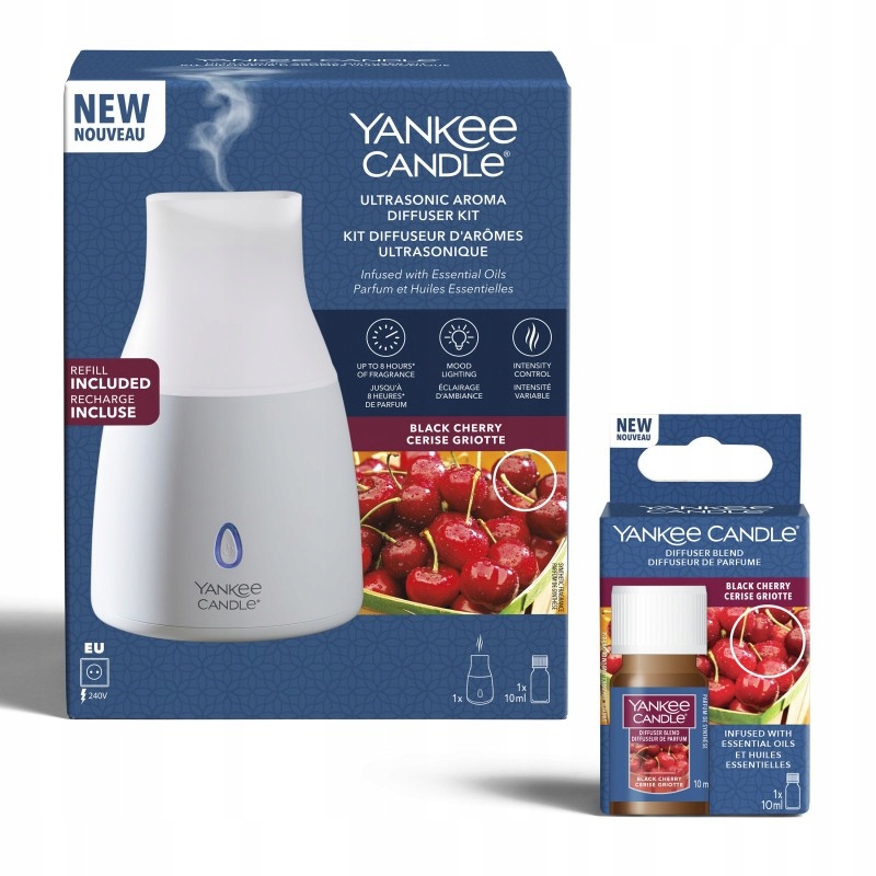 Ultrasonic Aroma Diffuser Black Cherry – Twój nowy sposób na aromatyzację przestrzeni