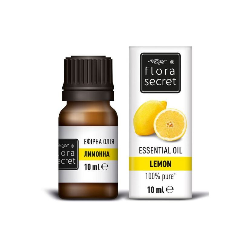 Olejek eteryczny Cytryna Flora Secret 10 ml – świeżość w Twoim domu