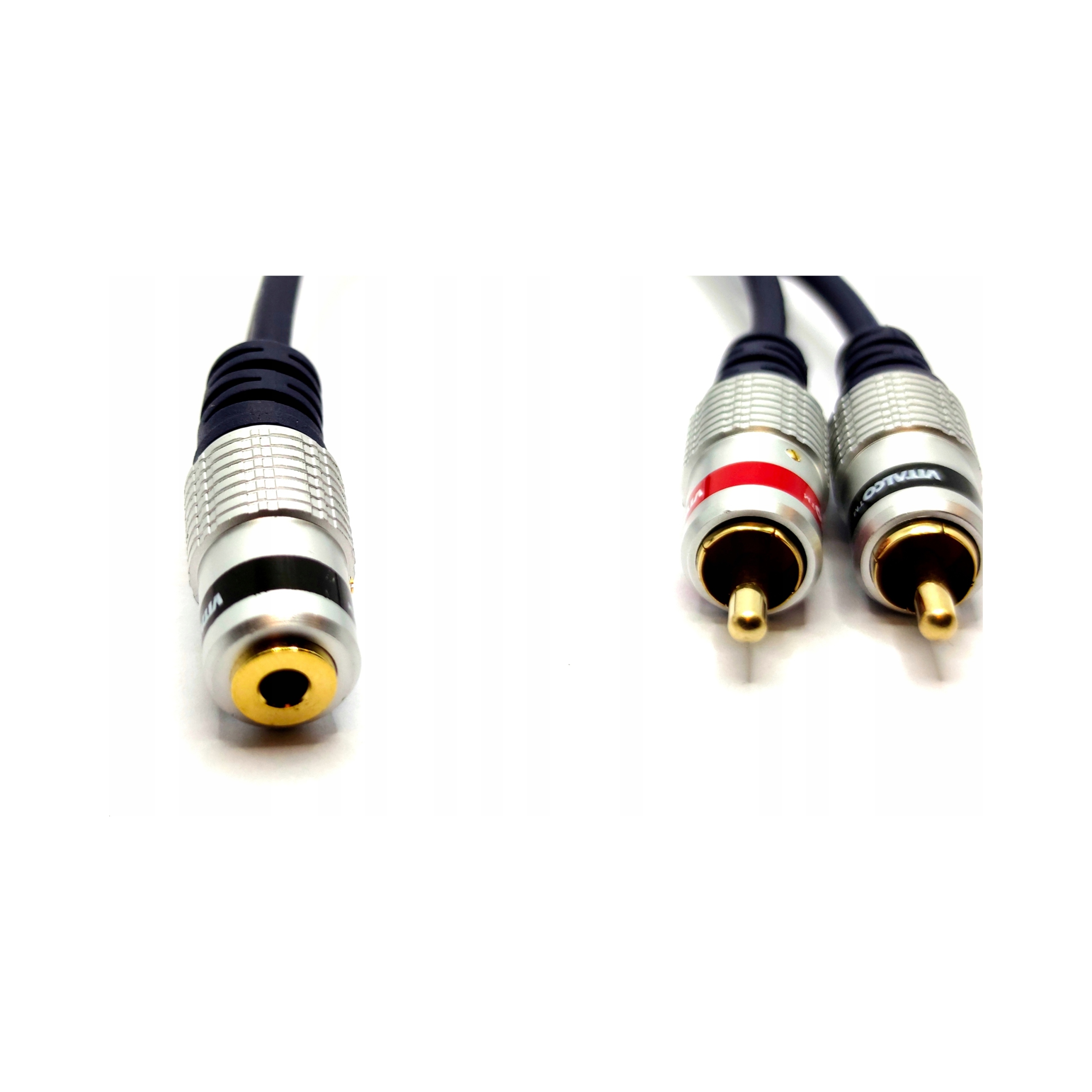 VITALCO JR635 Przejście Adapter Audio AUX mini Jack 3,5mm Stereo – Idealne połączenie dźwięku