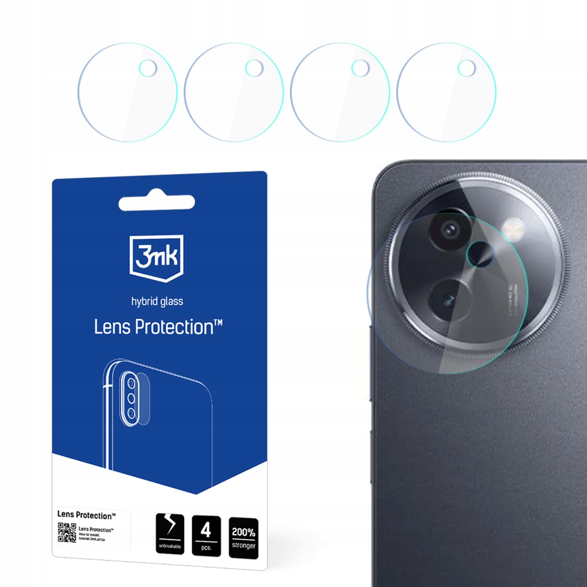VIVO Y200I - Ochrona obiektywu 3MK Lens Protection