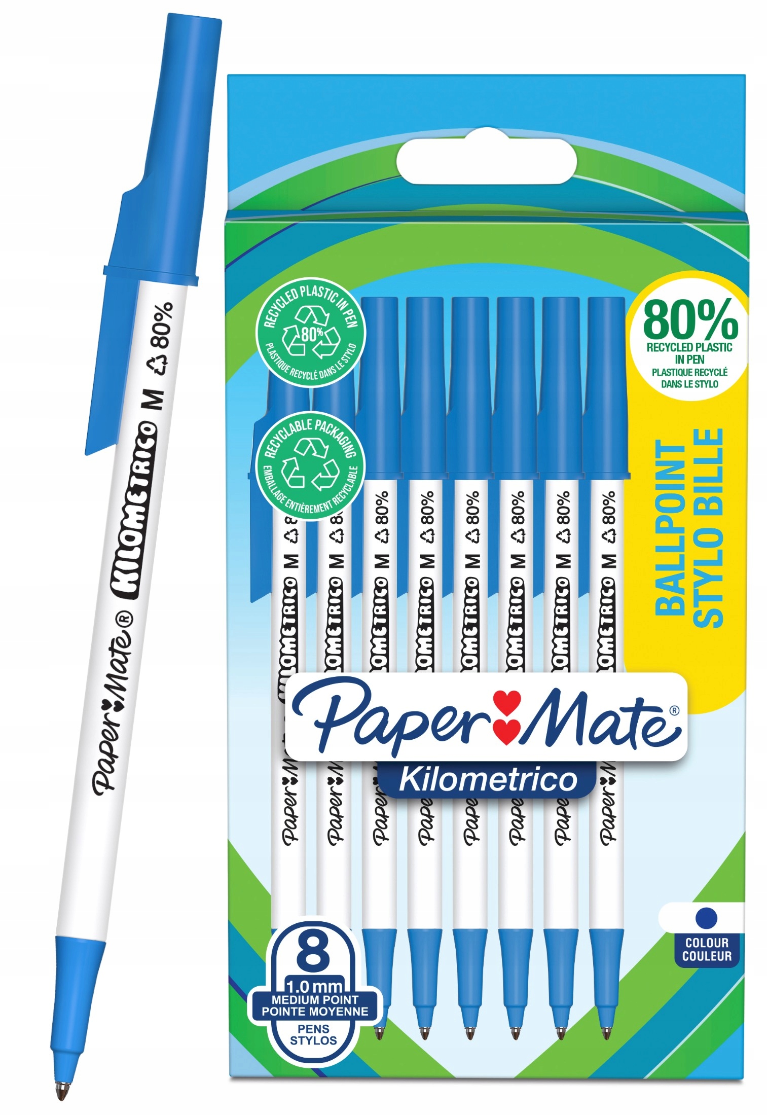 Ekologiczne materiały – 80% z recyklingu