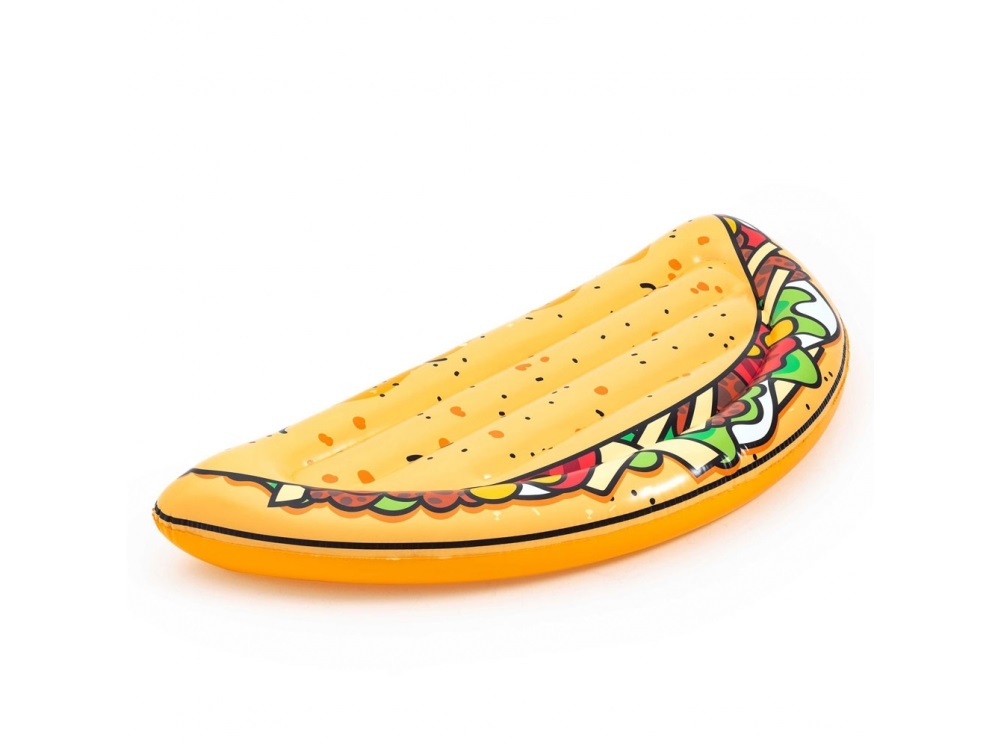 BESTWAY MATERAC DMUCHANY DO PŁYWANIA PLAŻA NA BASEN TACO DUŻY XXL – Idealny wybór na lato