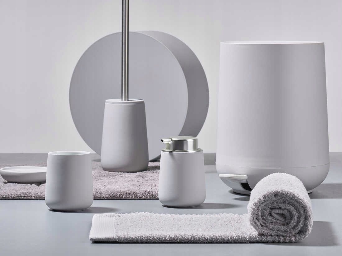 Kosz łazienkowy na śmieci 3l Soft Grey – Elegancja i funkcjonalność w Twojej łazience
