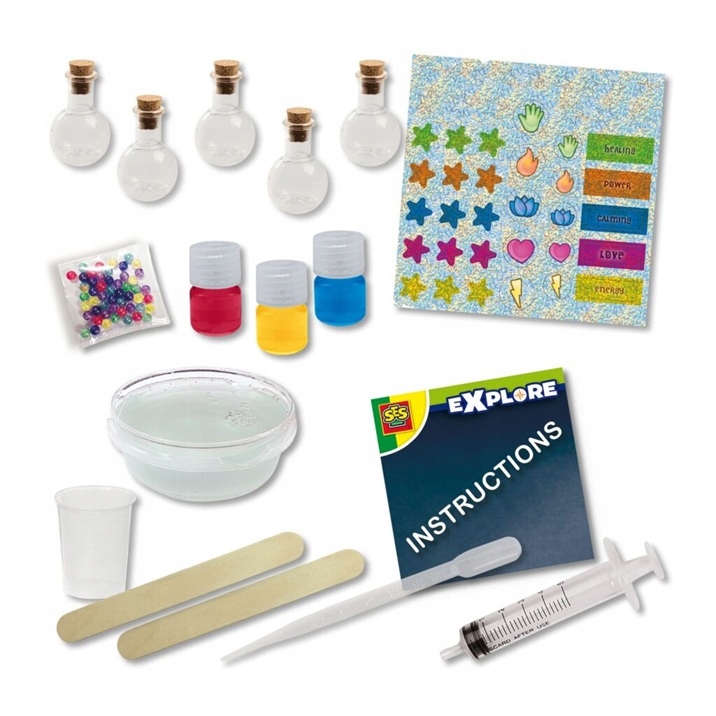 SES CREATIVE Slime - Magiczne mikstury 15018 – Kreatywna zabawa dla dzieci
