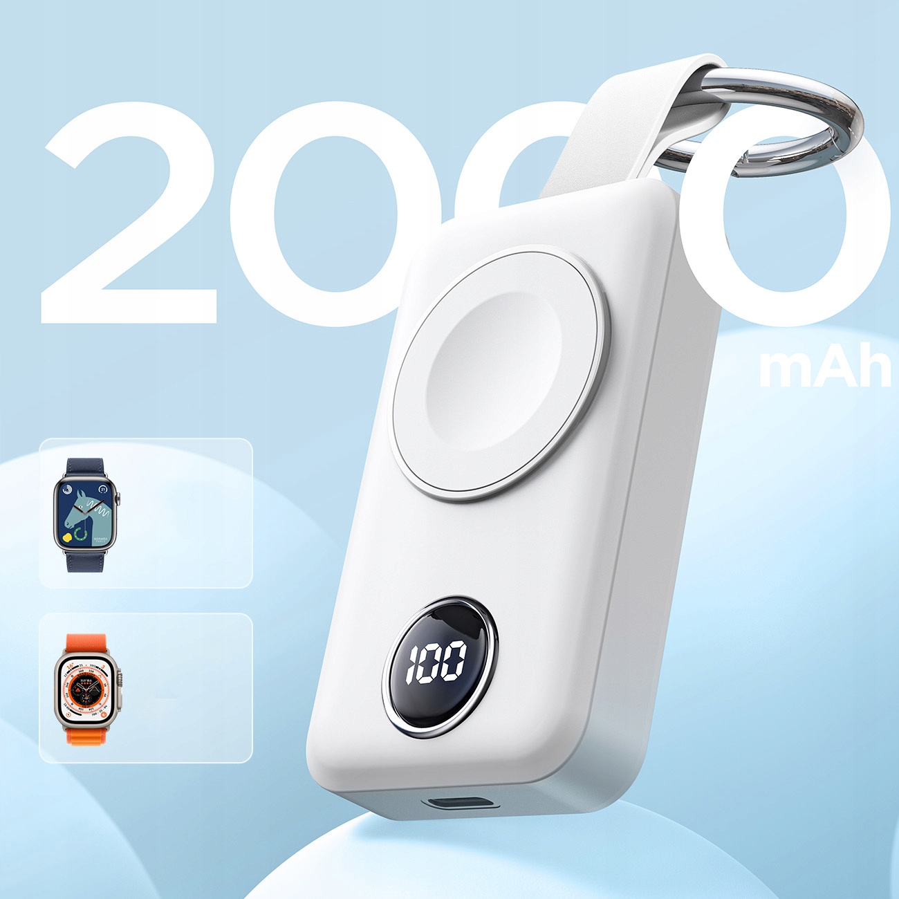 Powerbank JR-WQW01 bezprzewodowy 2000mAh do Apple Watch – idealne rozwiązanie dla Twojego smartwatcha