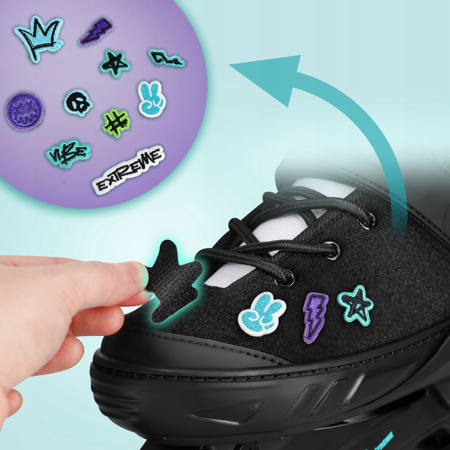 Innowacyjny system personalizacji z wymiennymi naszywkami