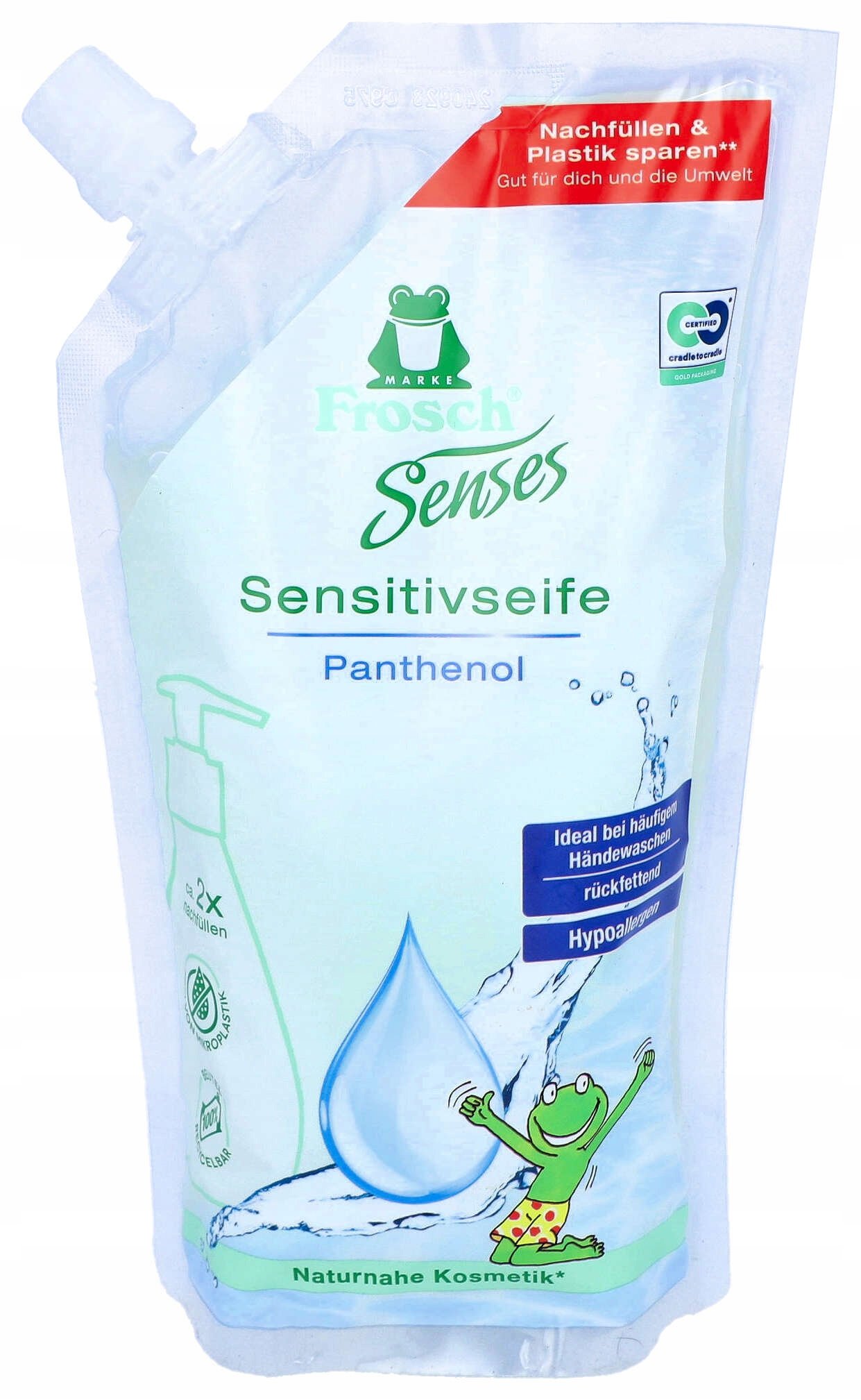 Mydło w Płynie Frosch ECO Pantenol Zapas – Naturalna pielęgnacja dla Twojej skóry