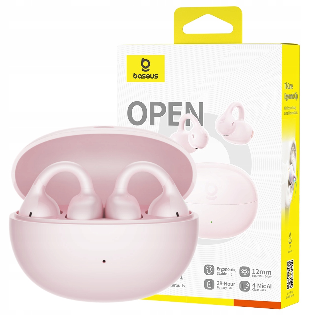 Długi czas pracy - do 38 godzin z etui ładującym