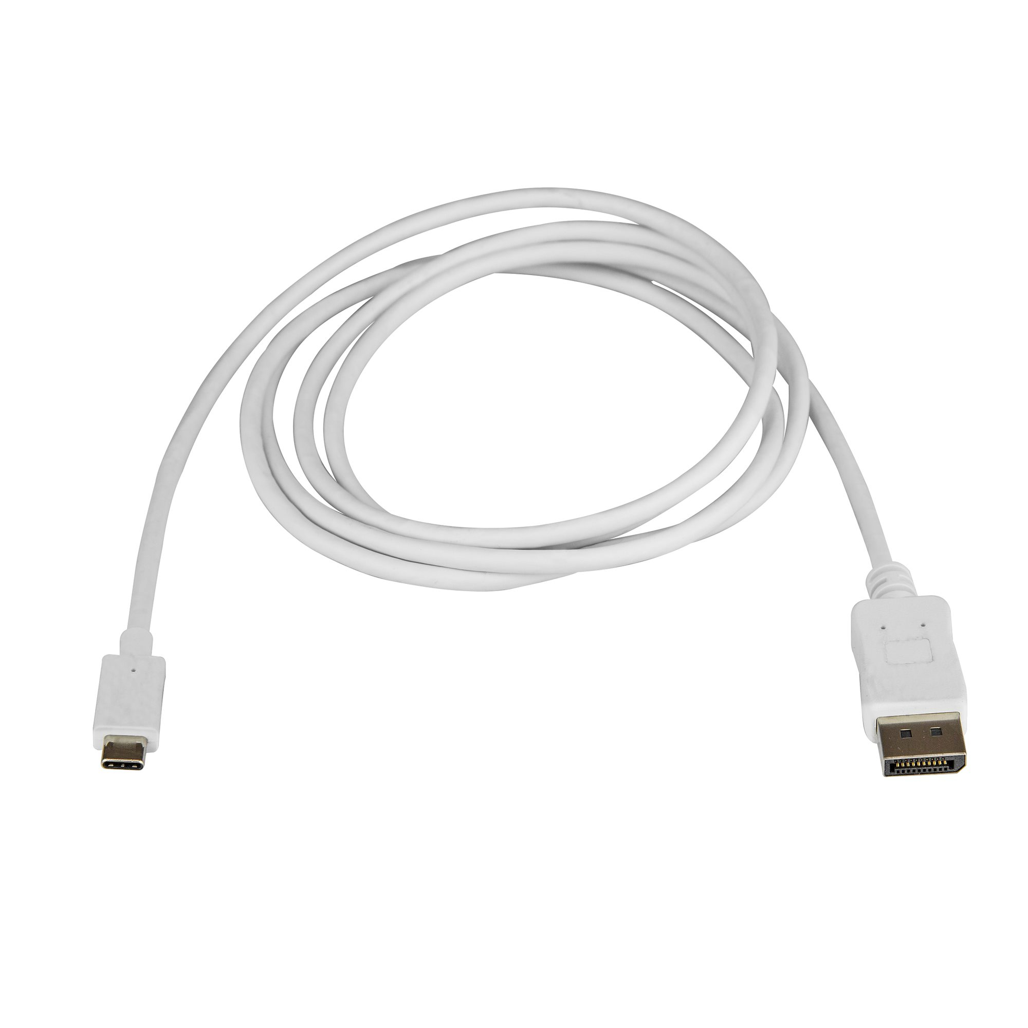 Kabel USB-C - DisplayPort 1.8 m Biały (CDP2DPMM6W) – Idealne połączenie dla Twojego sprzętu