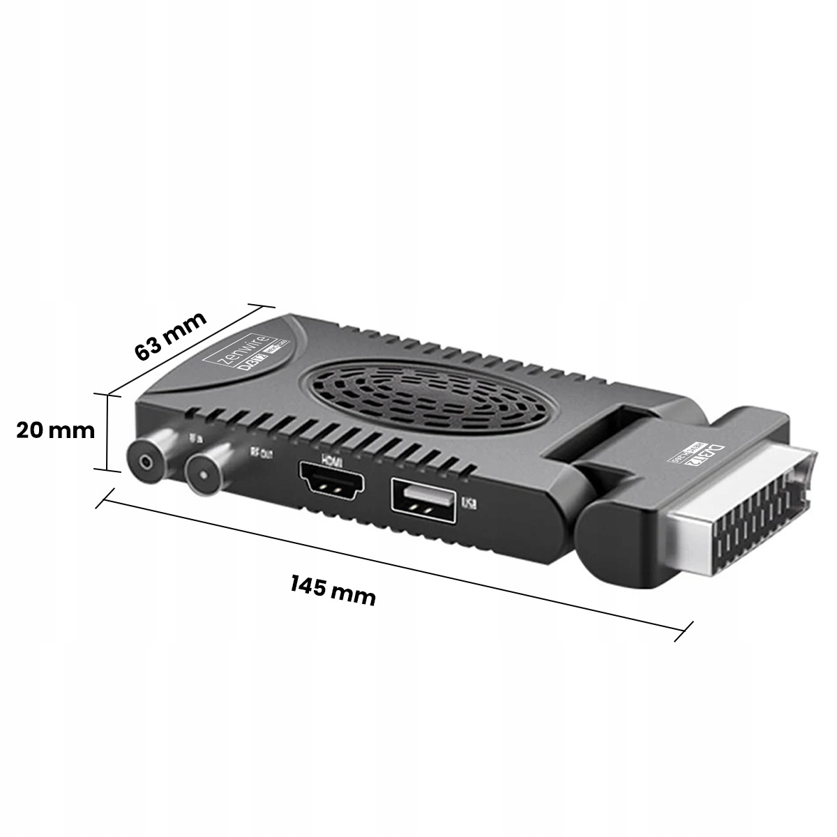 Odbiór telewizji w standardzie DVB-T2 HEVC H.265