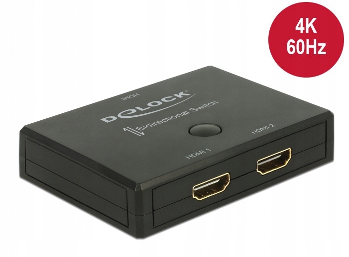 Ręczny przełącznik HDMI – Wygodne podłączanie do dwóch urządzeń