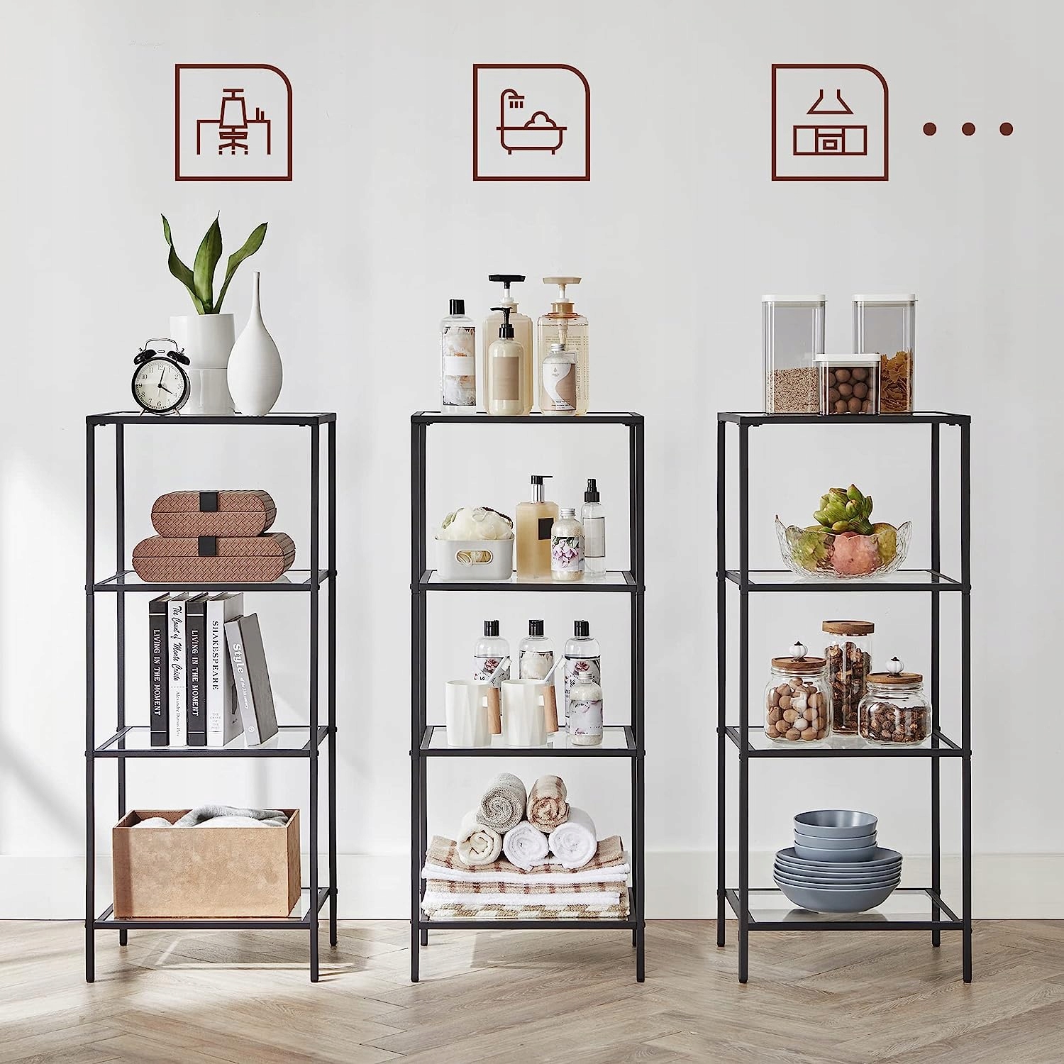 Półki z hartowanego szkła – bezpieczeństwo i estetyka