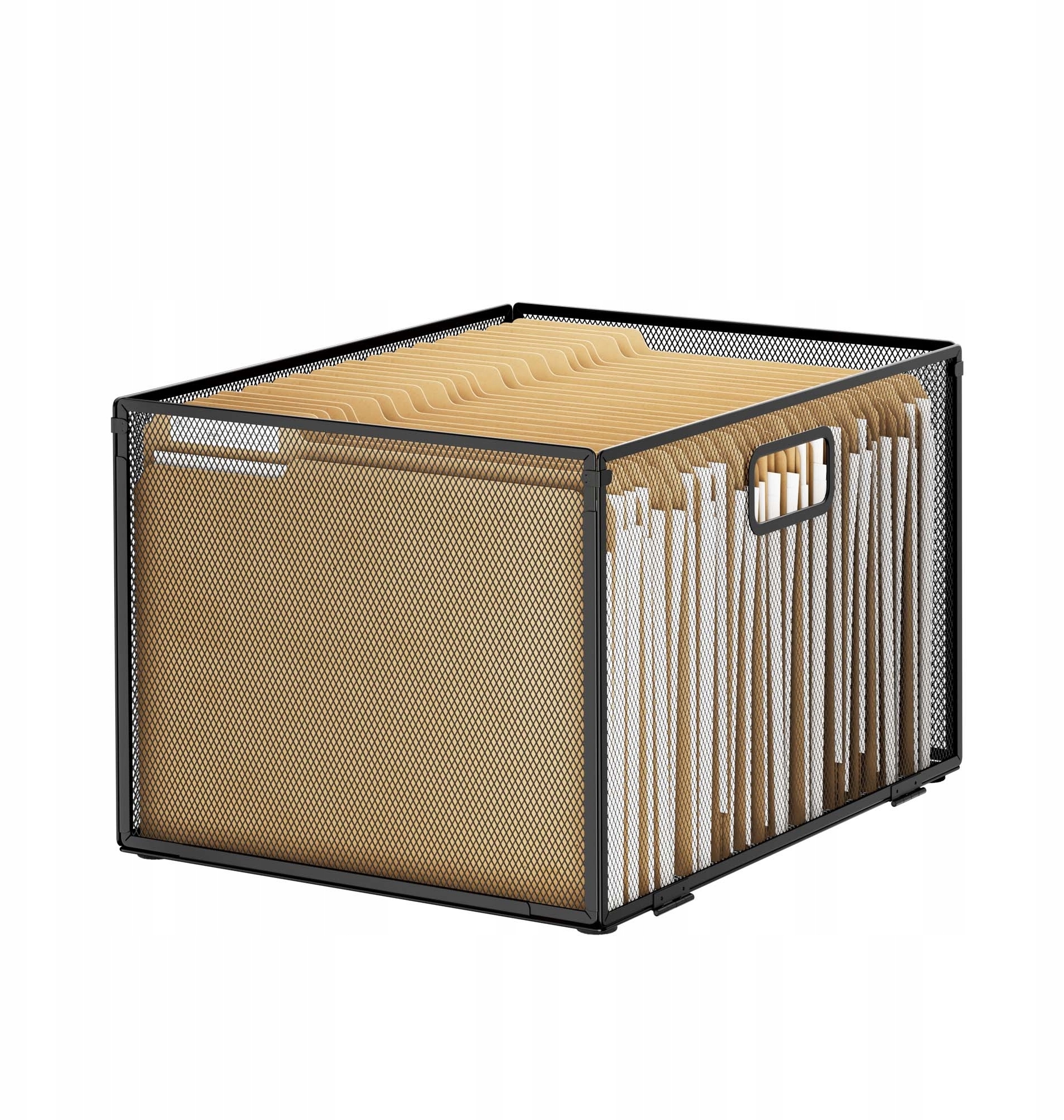 Szeroki koszyk – Więcej przestrzeni na dokumenty i akcesoria