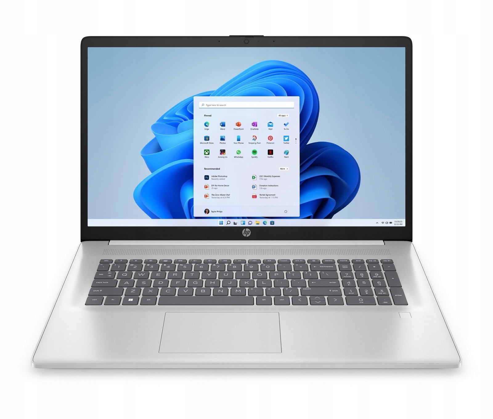 Laptop HP 17-CN3121 – Wydajność i styl w jednym