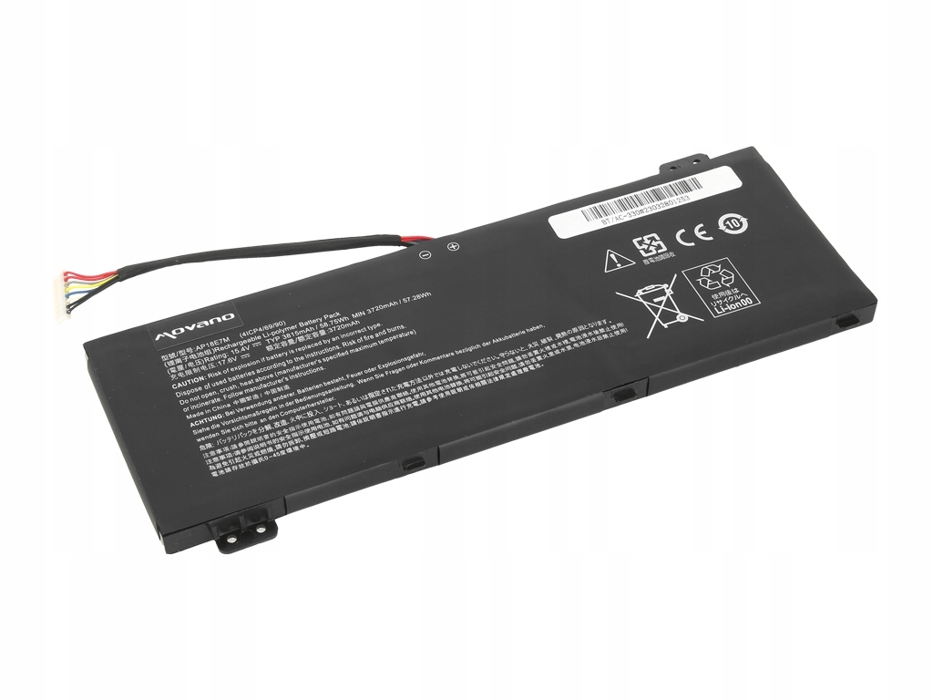 Pojemność baterii – 3815 mAh dla długotrwałej pracy