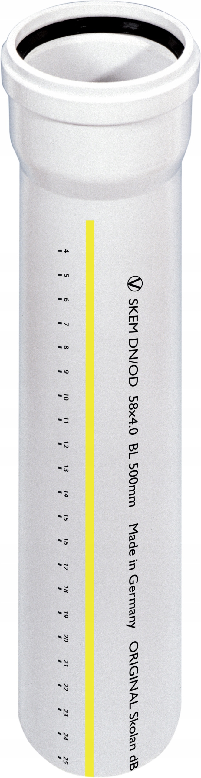 Estetyka i kolorystyka rury kanalizacji dBEM