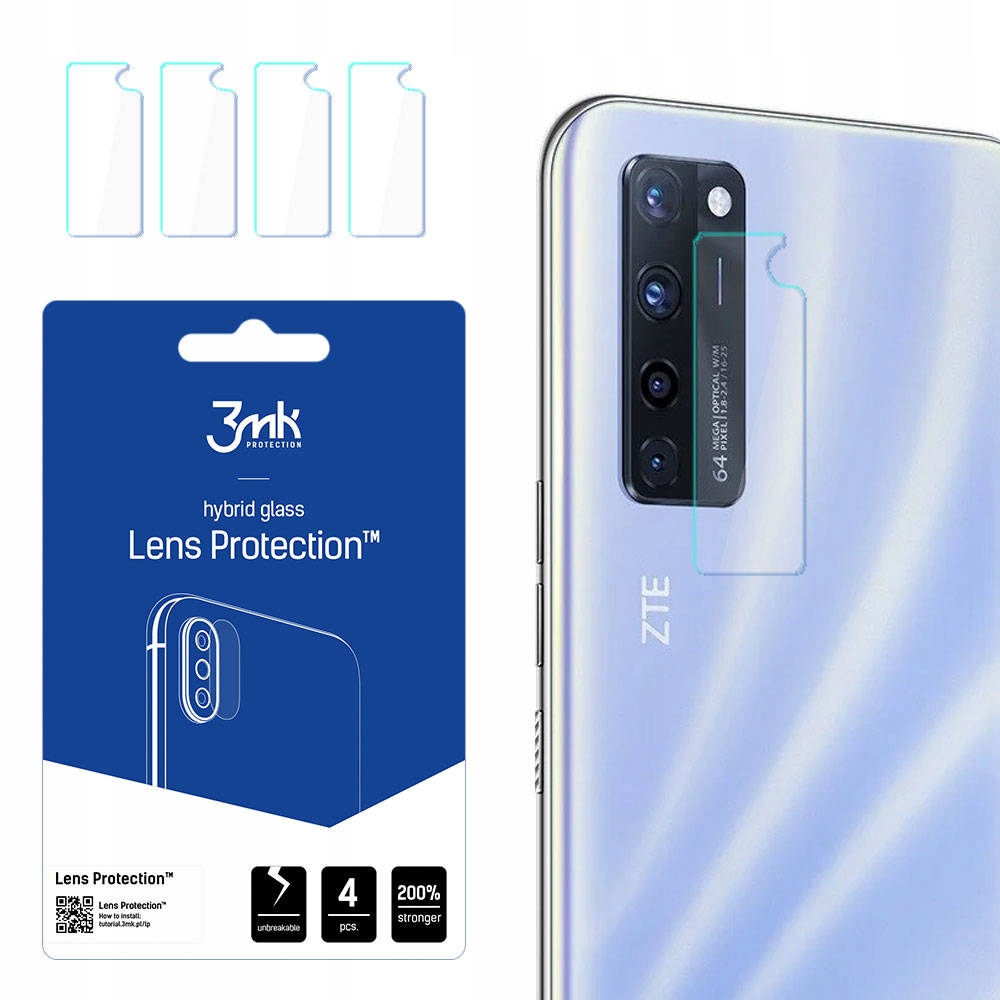 ZTE AXON 20 5G - Ochrona obiektywu z 3MK Lens Protection