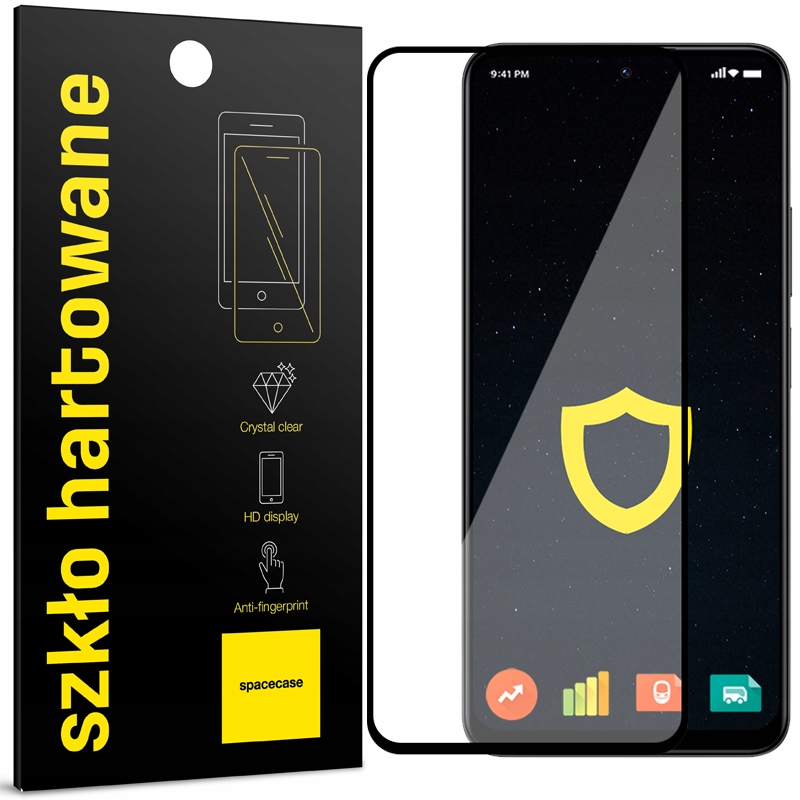 Szkło hartowane SPACECASE Glass 5D do Galaxy A24 4G – Pełna ochrona dla Twojego ekranu