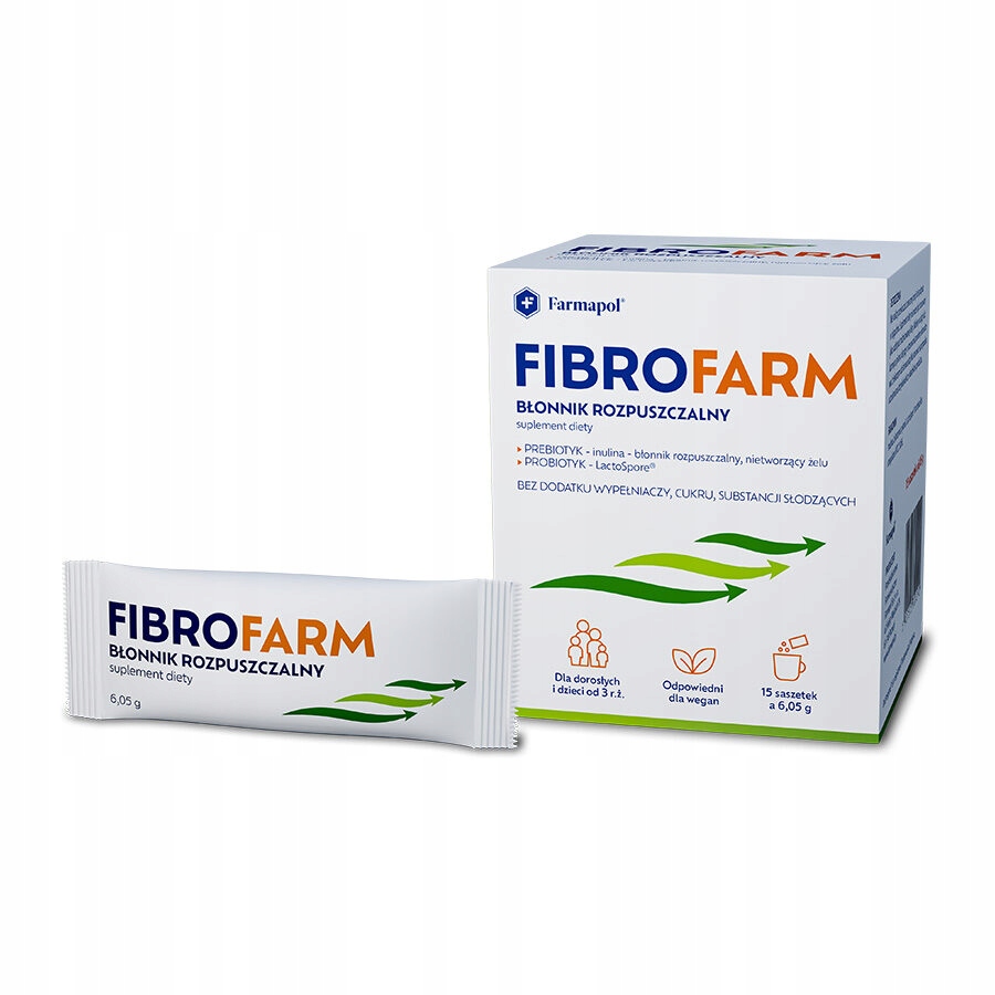 FARMAPOL Fibrofarm – Błonnik rozpuszczalny w saszetkach dla zdrowia