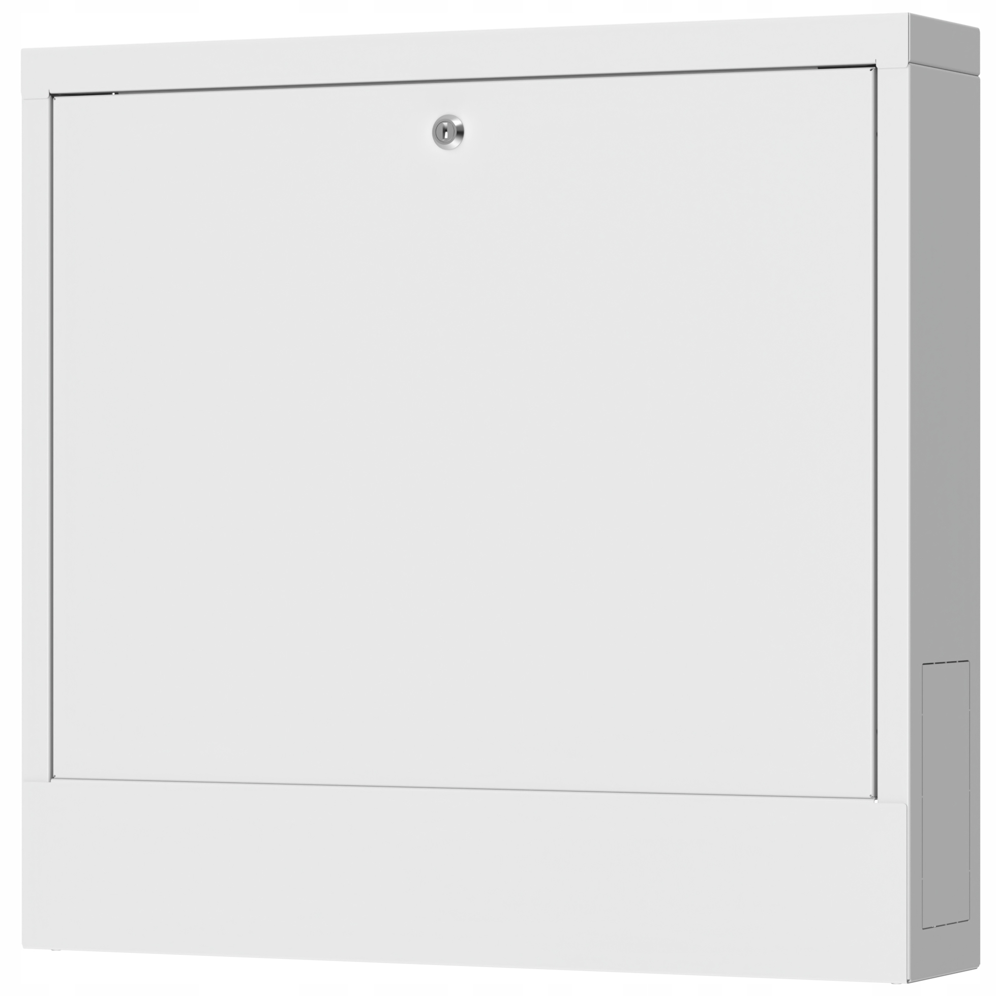 Szafka natynkowa ORN-3 do montażu rozdzielacza hydraulicznego na 8 obwodów grzewczych 615x121x580mm biała