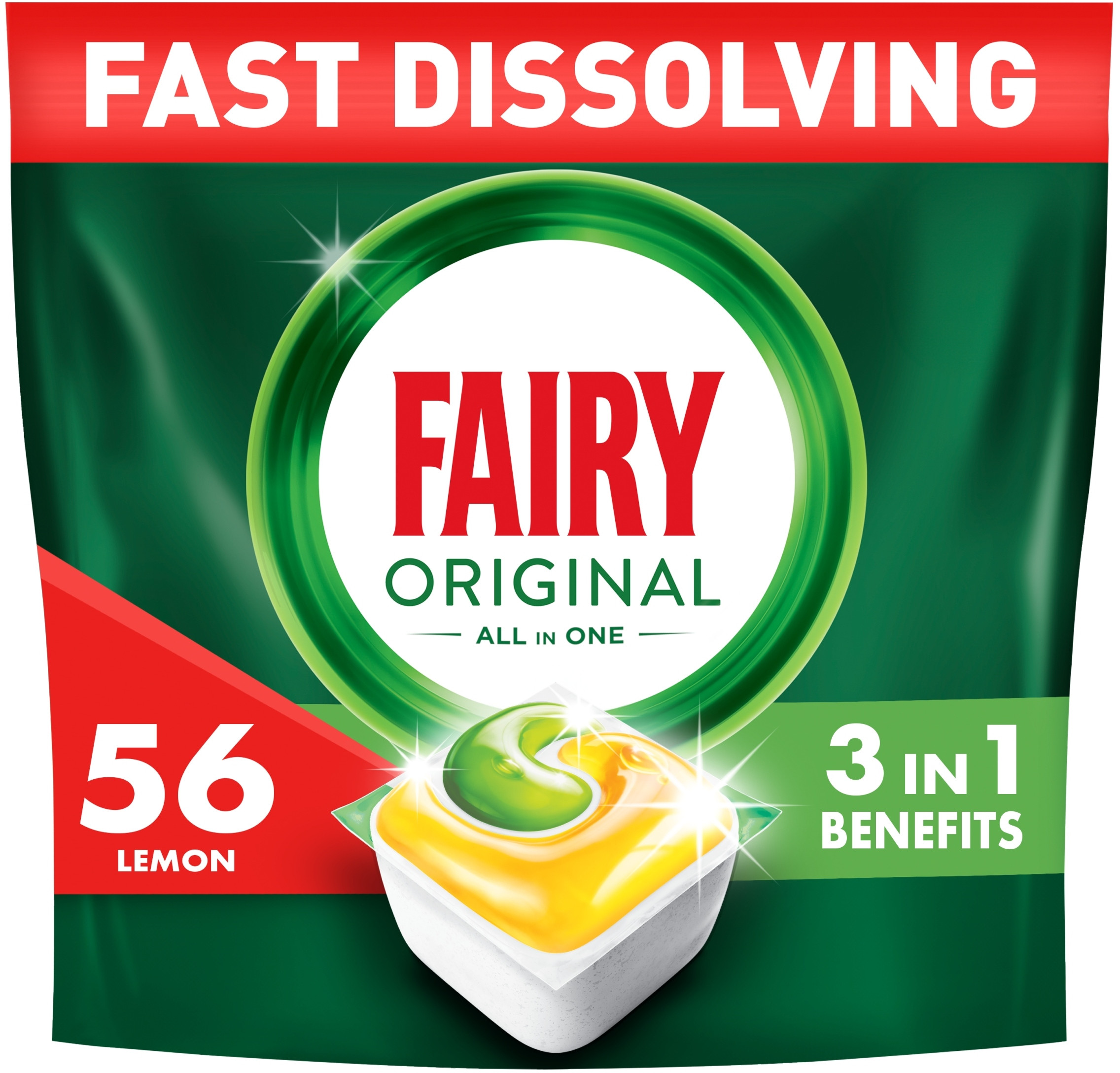 Szybkie rozpuszczanie i łatwość użycia – Idealne do codziennego zmywania