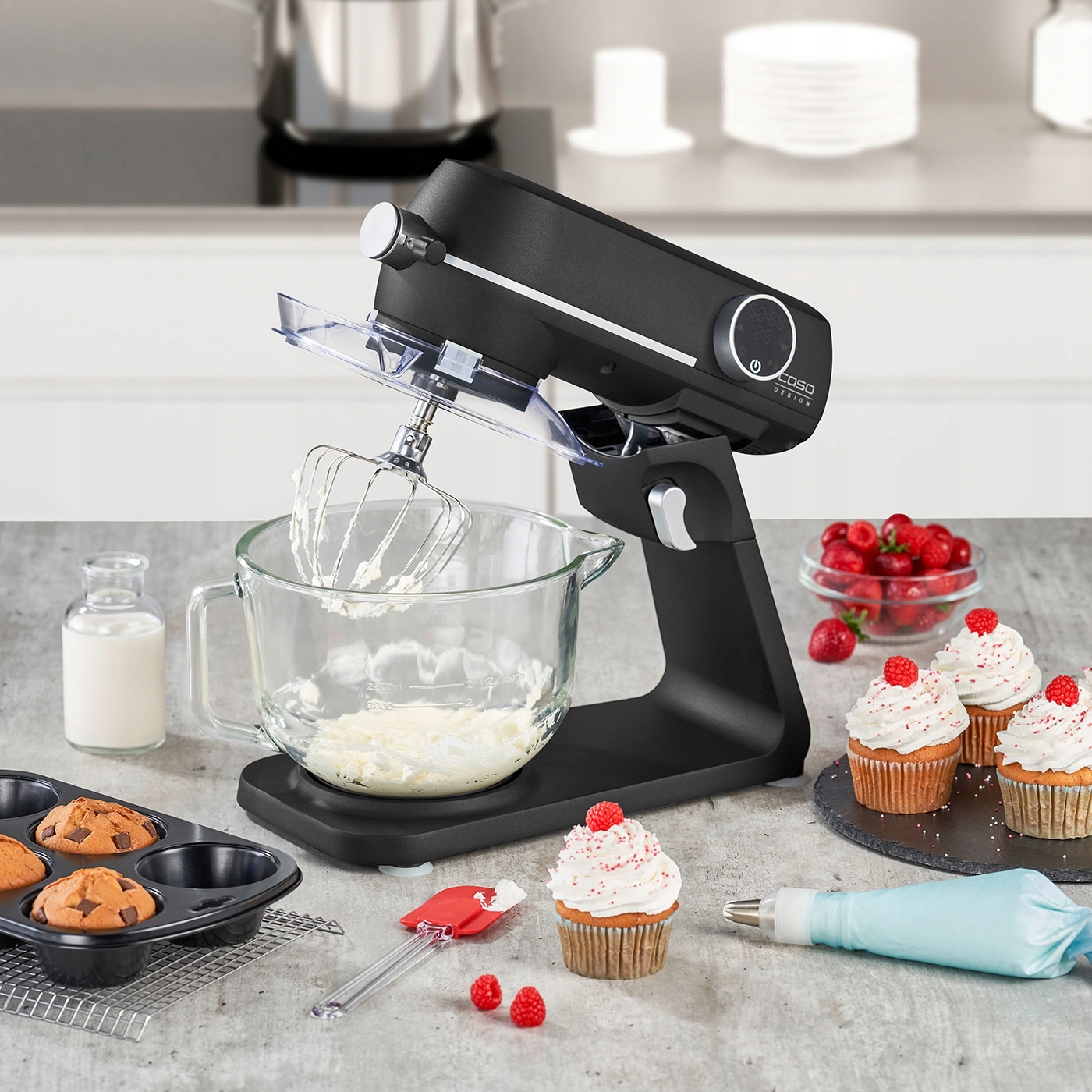 Robot kuchenny CASO KM1800 BLACK G – Twój niezastąpiony pomocnik w kuchni