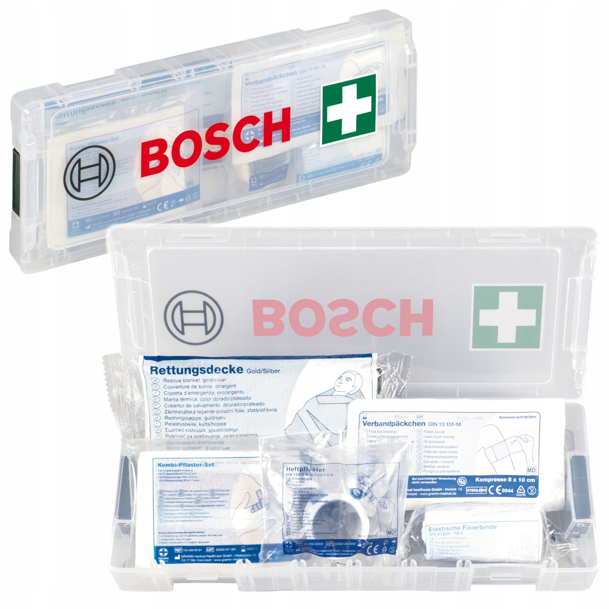 Zestaw narzędzi Bosch Apteczka Micro L-BOXX 1600A02X2S – Niezbędny zestaw pierwszej pomocy