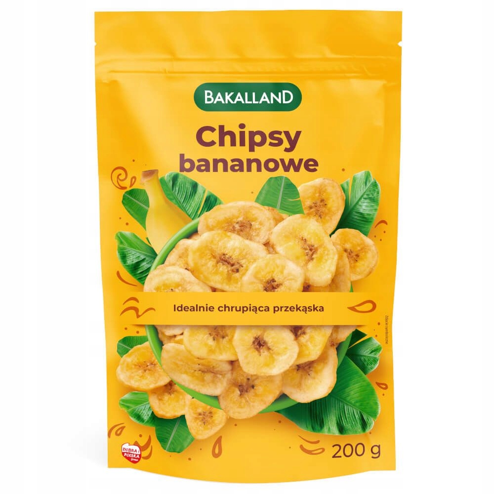 Chipsy Bananowe Bakalland – Zdrowa i chrupiąca przekąska