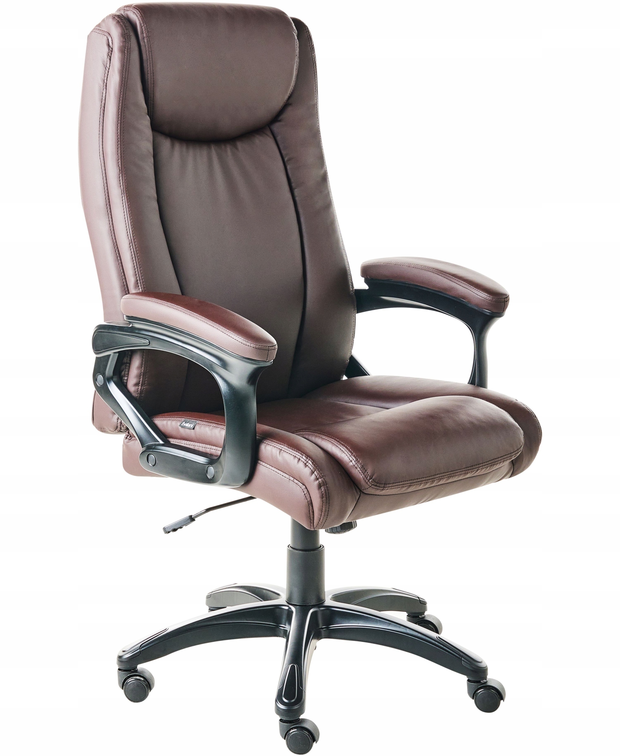 Fotel biurowy GRACEFUL Ciemnobrązowy – Elegancja i komfort w Twoim biurze