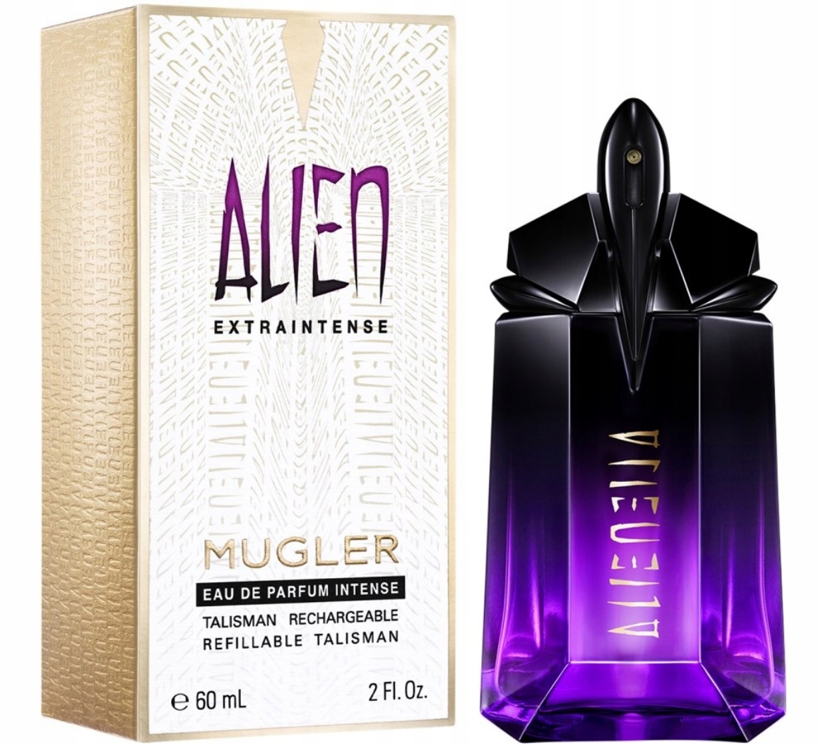 T.MUGLER ALIEN EXTRA INTENSE EDP/S 60ML TALISMAN REFILLABLE – Zmysłowy zapach dla pewnych siebie kobiet