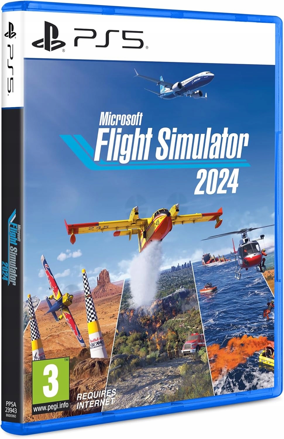 Microsoft Flight Simulator 2024 PL (PS5) – Odkryj niebo i rozwijaj swoją karierę lotniczą
