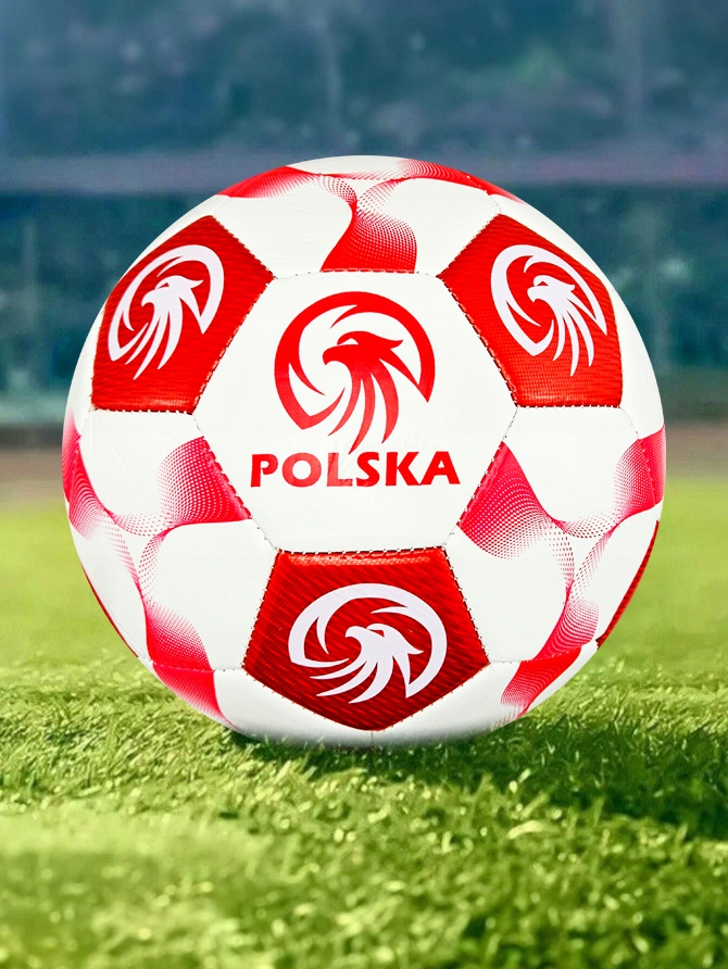 Piłka nożna Polska połysk A-0776 18334 – Idealny wybór dla pasjonatów sportu