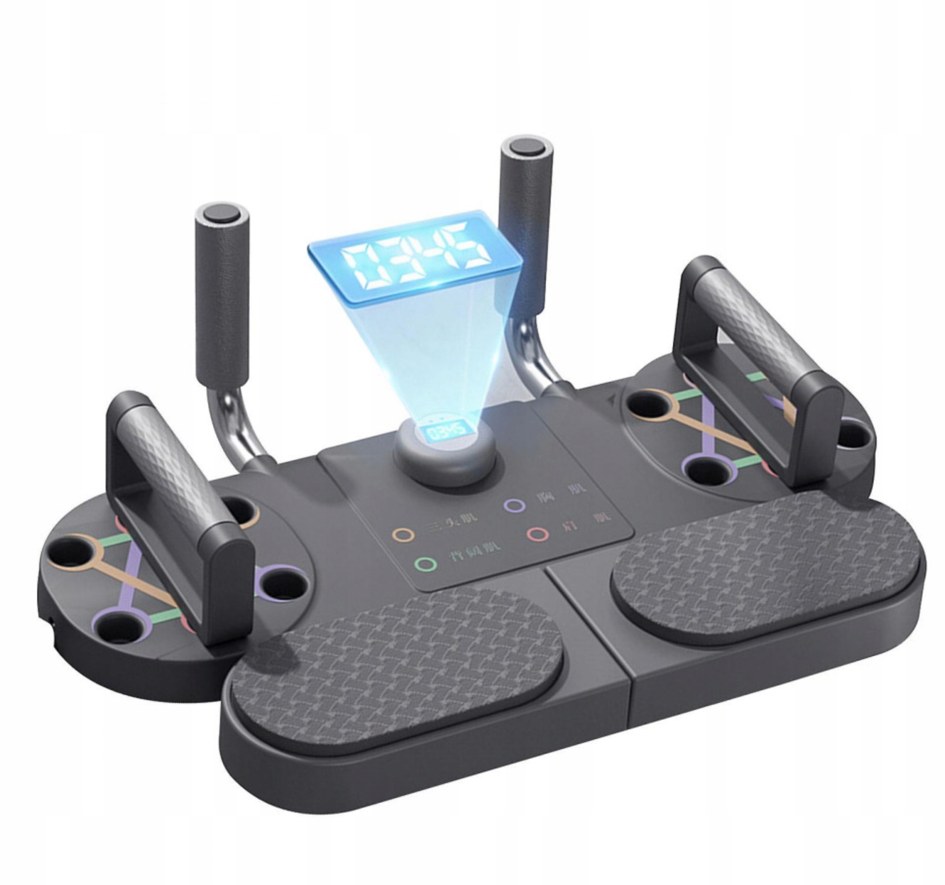 Wielofunkcyjna Deska Do Pompek, Push-Up z Gumami Oporowymi – Twój klucz do efektywnego treningu