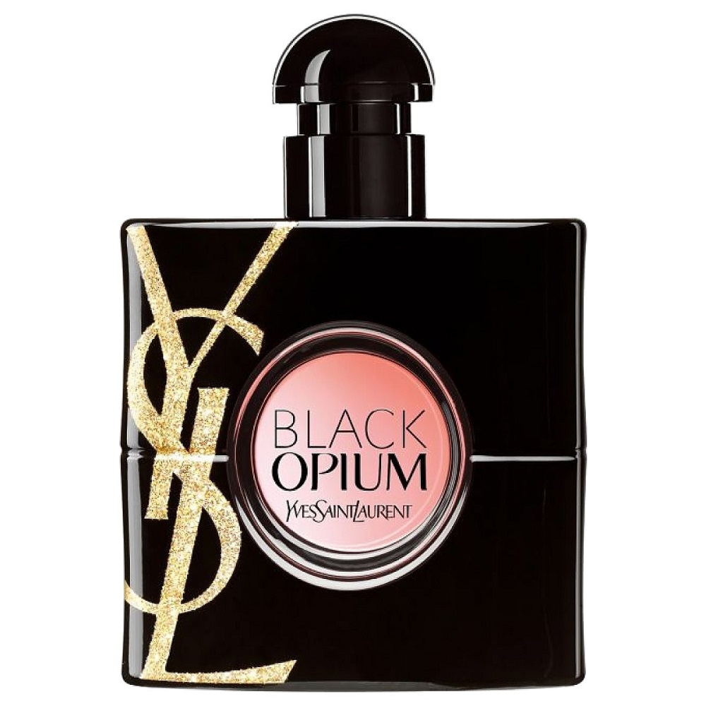 Flakon Black Opium – Ciemny, rockowy styl z brokatowym wykończeniem
