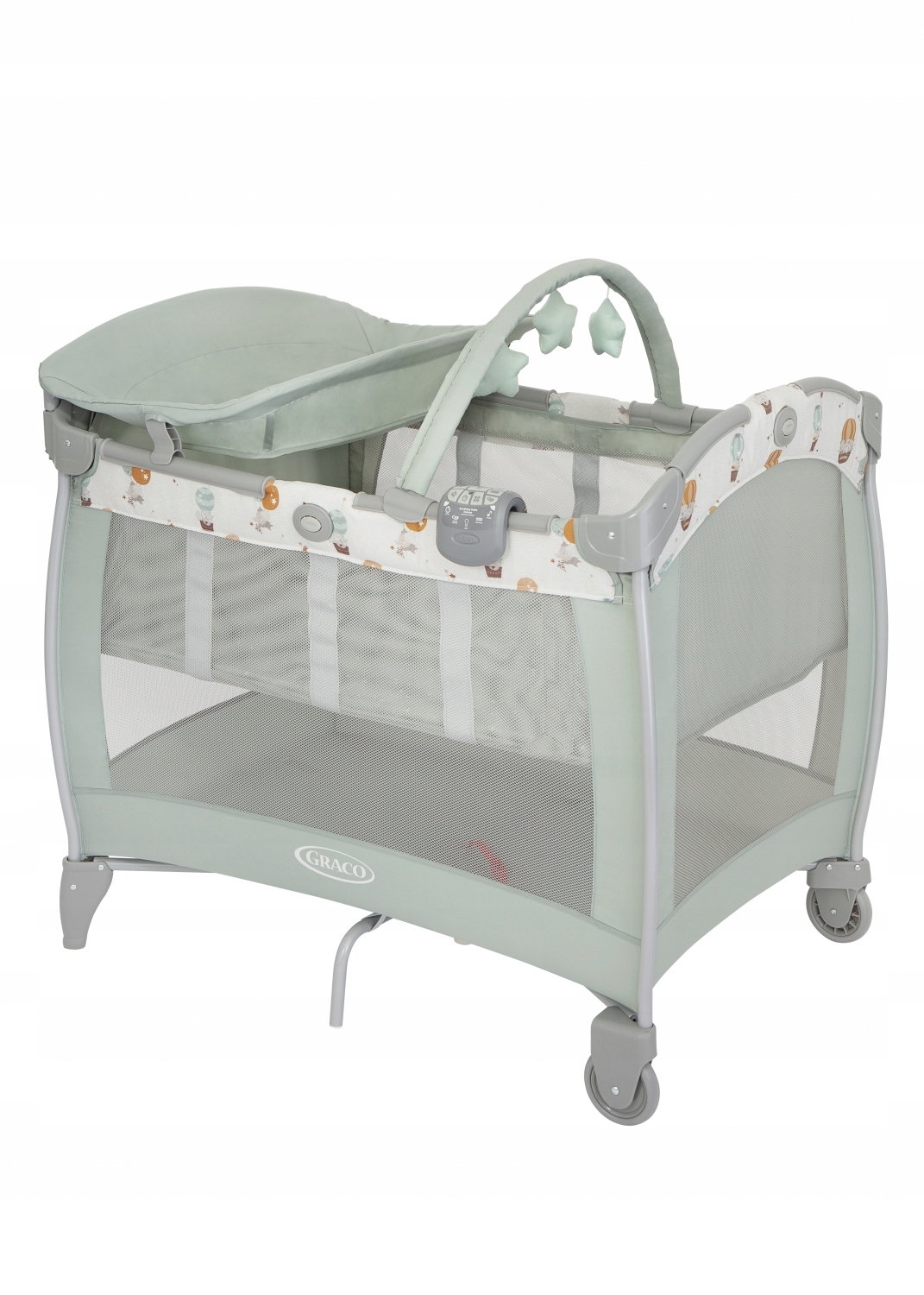 GRACO Łóżeczko Contour Electra Up & Away PG – Komfort i funkcjonalność dla Twojego dziecka