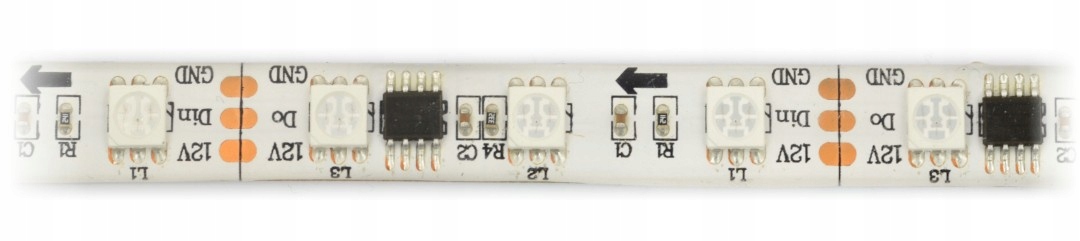 Indywidualnie adresowane diody LED RGB