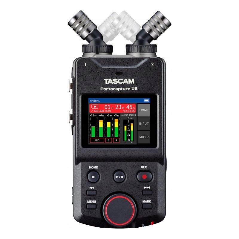Dyktafon Tascam Portacapture X6 – Profesjonalny rejestrator dźwięku