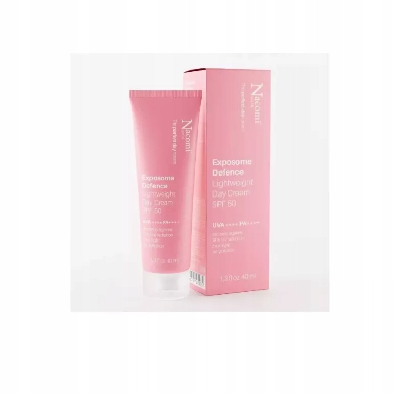 Nacomi Next Level Lekki krem na dzień SPF 50 40ml – Twoja codzienna ochrona przed słońcem