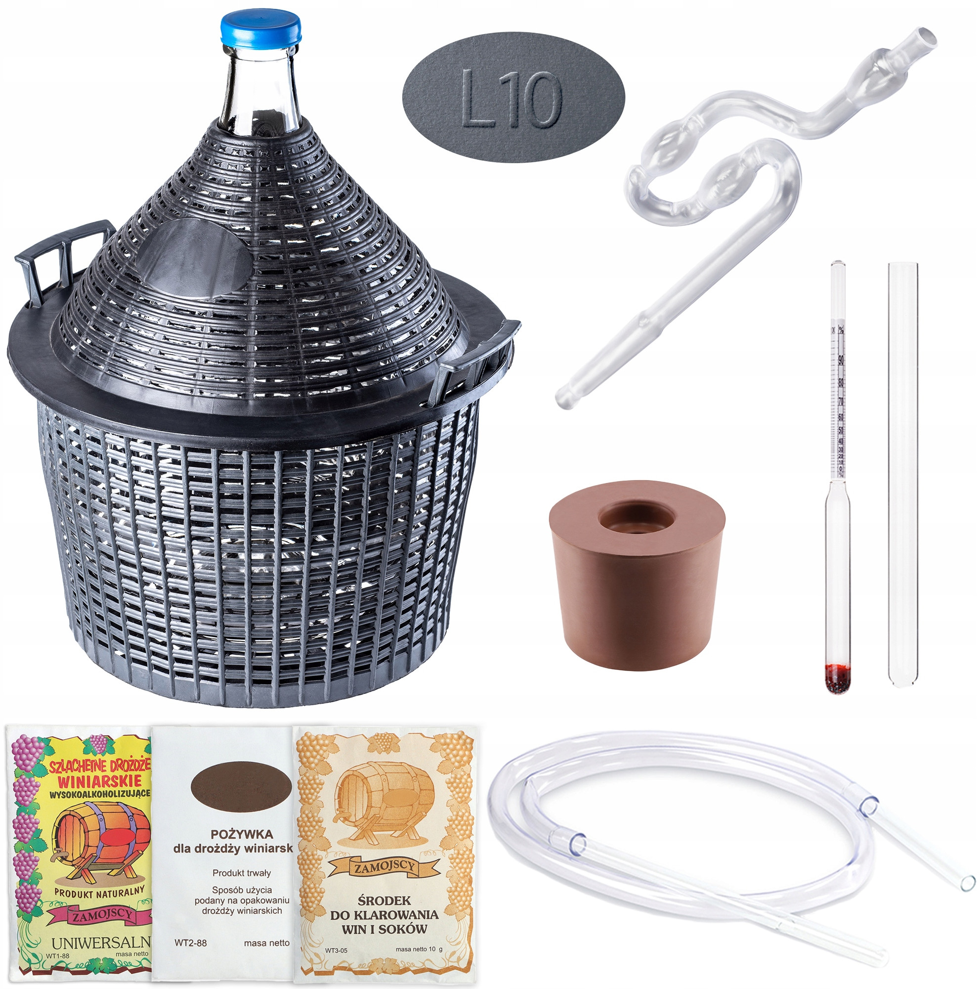 Zawartość zestawu – wszystko, co potrzebujesz do produkcji wina