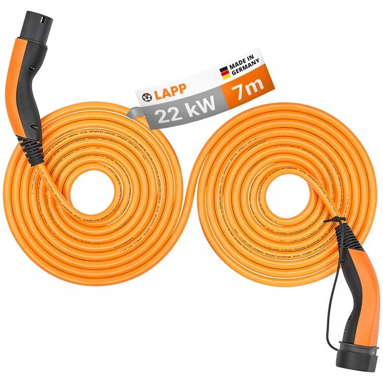 Wysoka moc ładowania do 22 kW