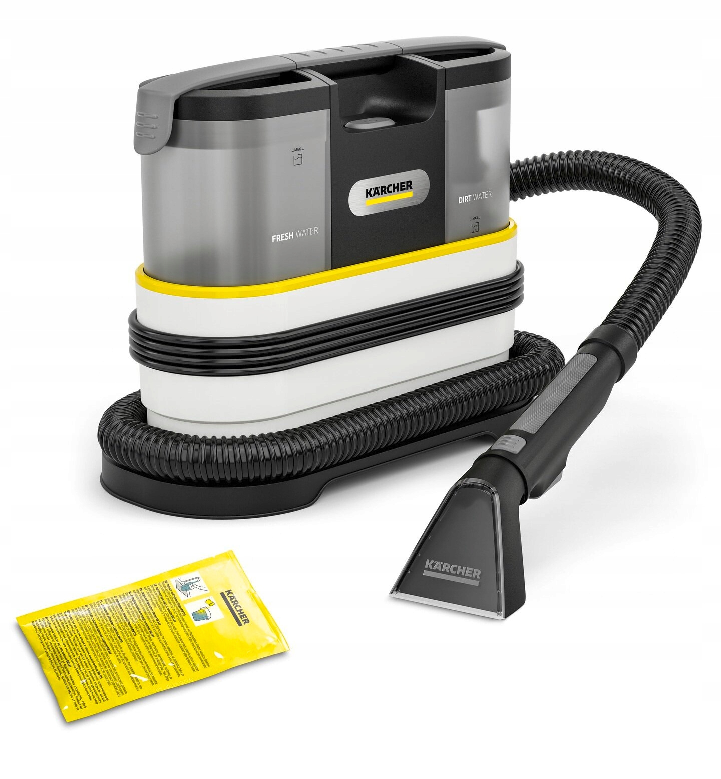 Praktyczne akcesoria – Dysza do tapicerki i środek czyszczący