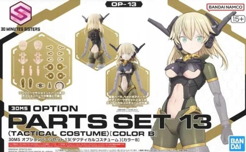 30MS OPTION PARTS SET 13 (TACTICAL COSTUME) – Odkryj świat modeli Gundam