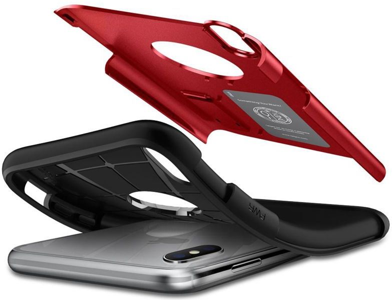 Etui Spigen Slim Armor Apple iPhone Xs Max red