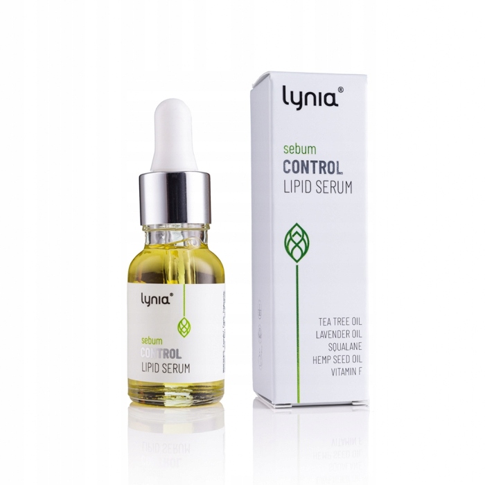 Lynia Serum lipidowe regulujące sebum 15ml – Skuteczna pielęgnacja dla cery tłustej i mieszanej