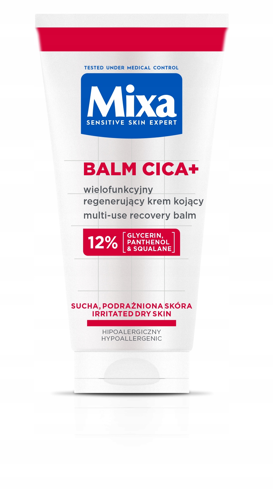 MIXA_Balm Cica+ – Regenerujący krem kojący dla suchej i podrażnionej skóry 50ml